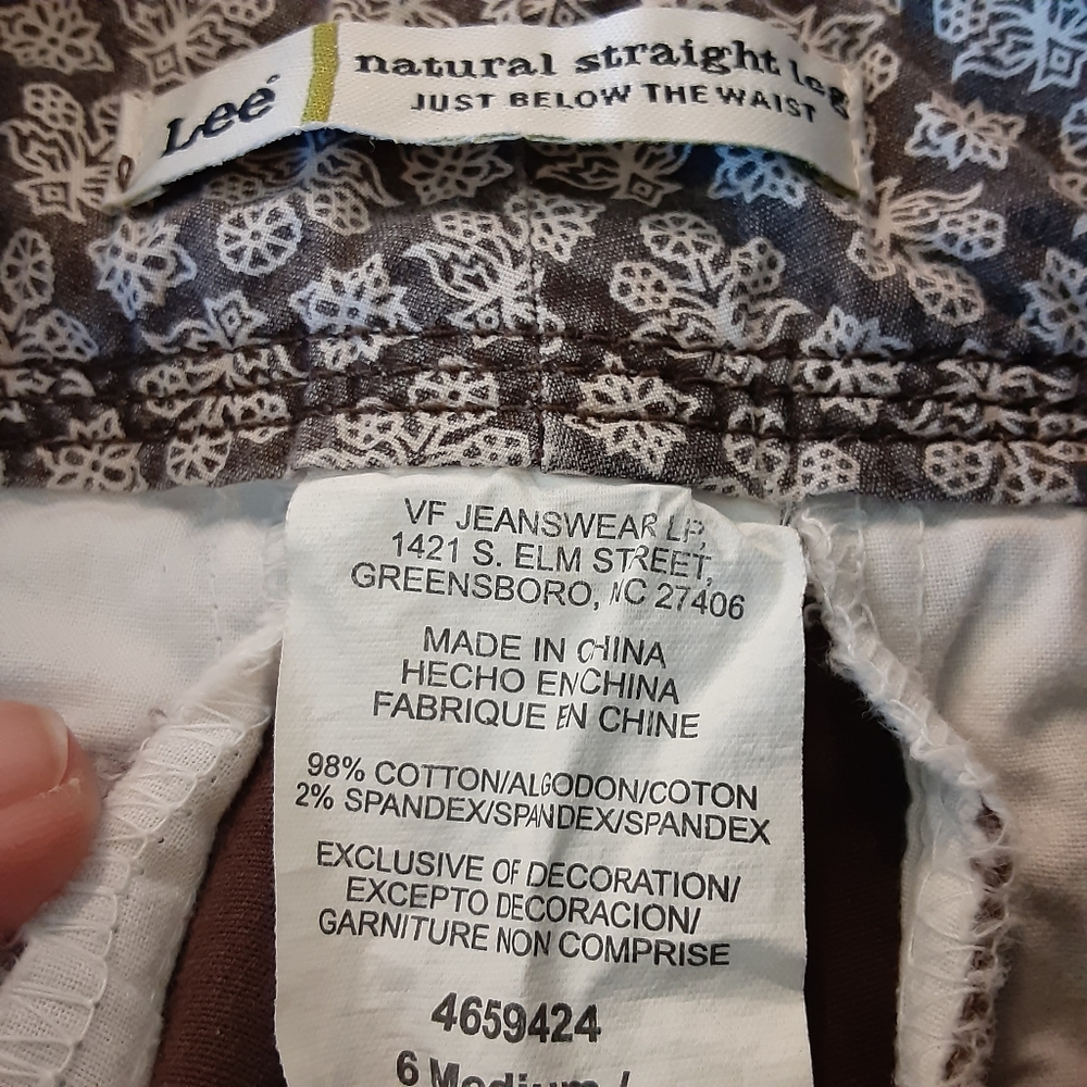 Lee Natural Straight Leg Pants - Picture 4 of 4
